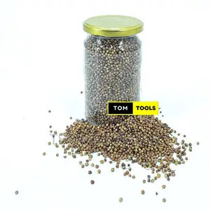 250g Whole Coriander Dhania Seeds in Reusable 720ml Glass Ja