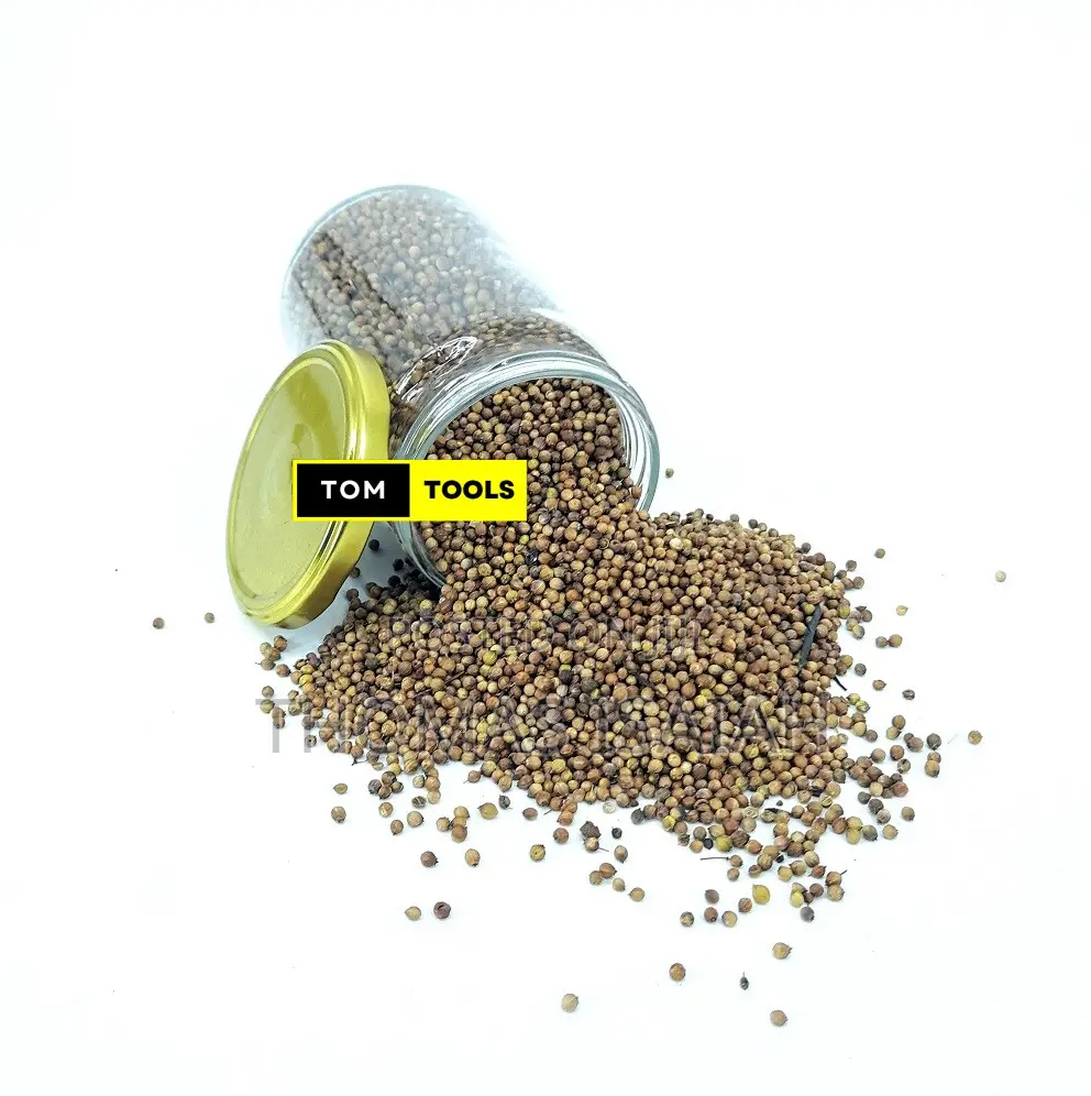 250g Whole Coriander Dhania Seeds in Reusable 720ml Glass Ja