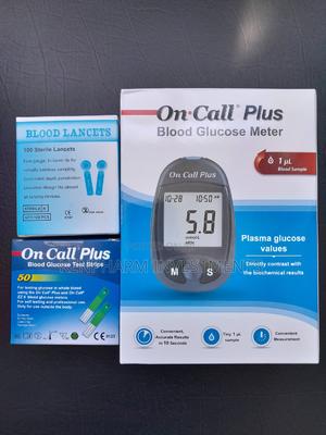 Glucometer Machine With Strips and Prickers - thumbnail 2