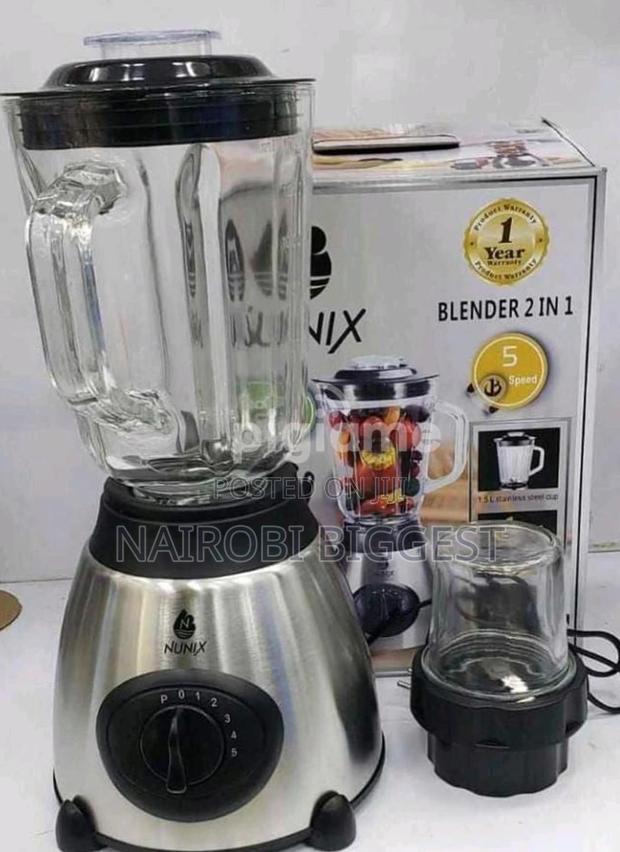 Nunix Ak-500 Blender With Glass Jar