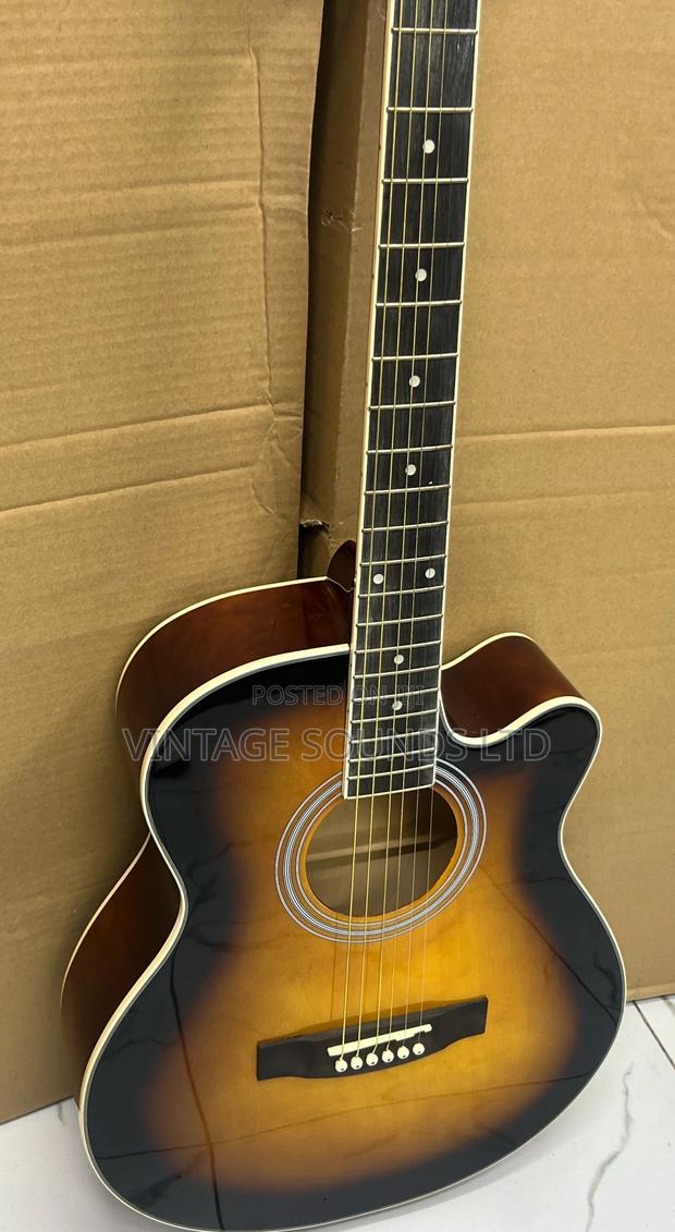 Ibanez 6 String Acoustic Guitar Cutaway 40 Inch