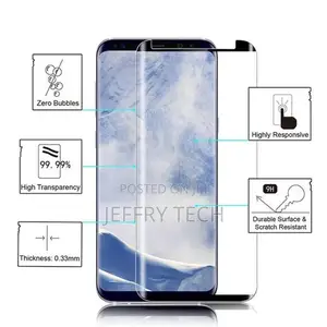 Glass Pour Samsung S22 Ultra Curved-Anti Casse 9H -Full Glu
