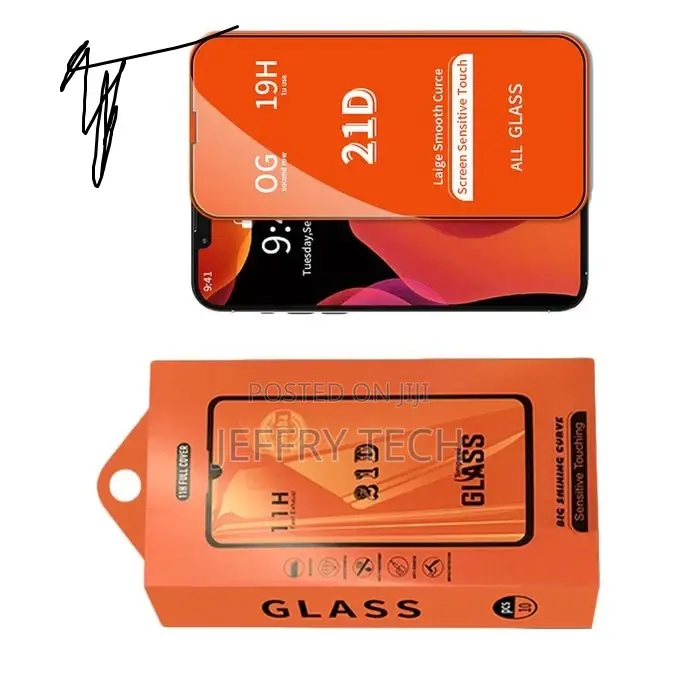Generic Protective Film 21D Black Outline for Redmi Note 12