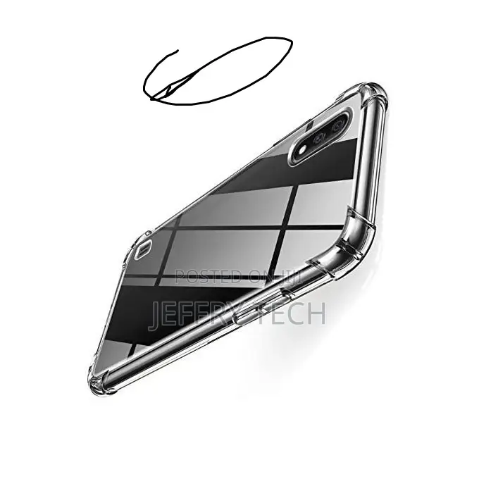 Silicone Case Compatible With Samsung A01 / M01 - Transparen