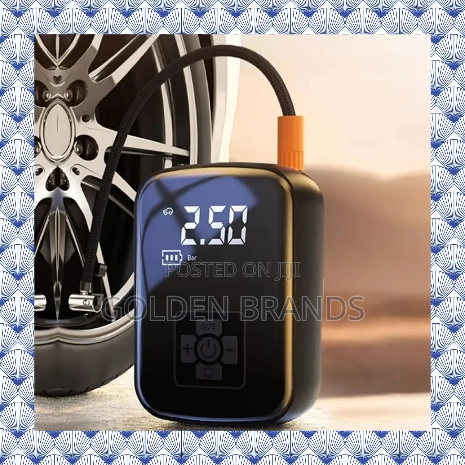 Electric Tire Inflator Pump For, Car , Motorcycle, Bicycle