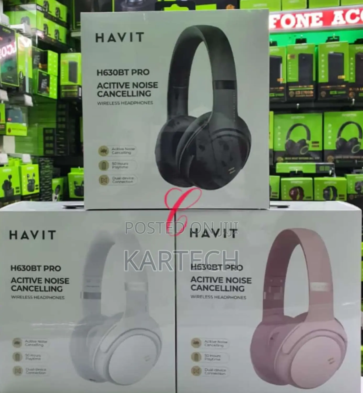 Havit H630BT Pro ANC Wireless Headphones