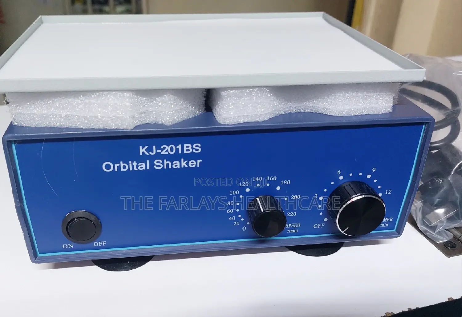 Laboratory Shaker for Orbital Mixing.
