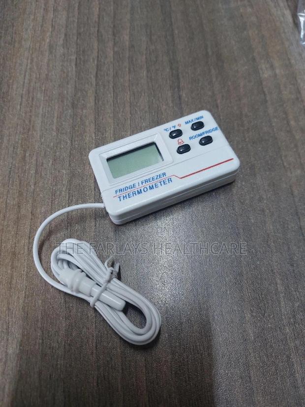 Freezer Thermometer With Probe. -digital - main view