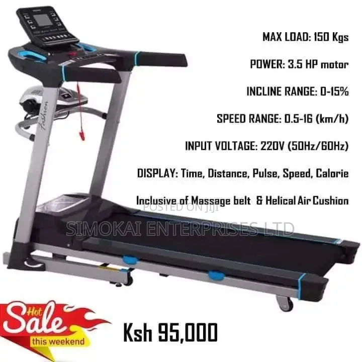 3.5HP Home Use Workout Treadmill