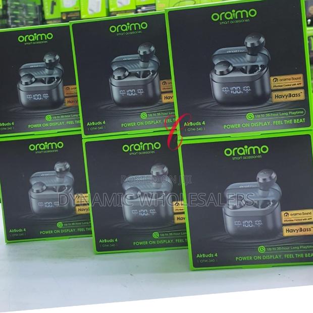 Oraimo Airbuds 4 OTW-340 ENC 38hrs True Wireless Earbuds