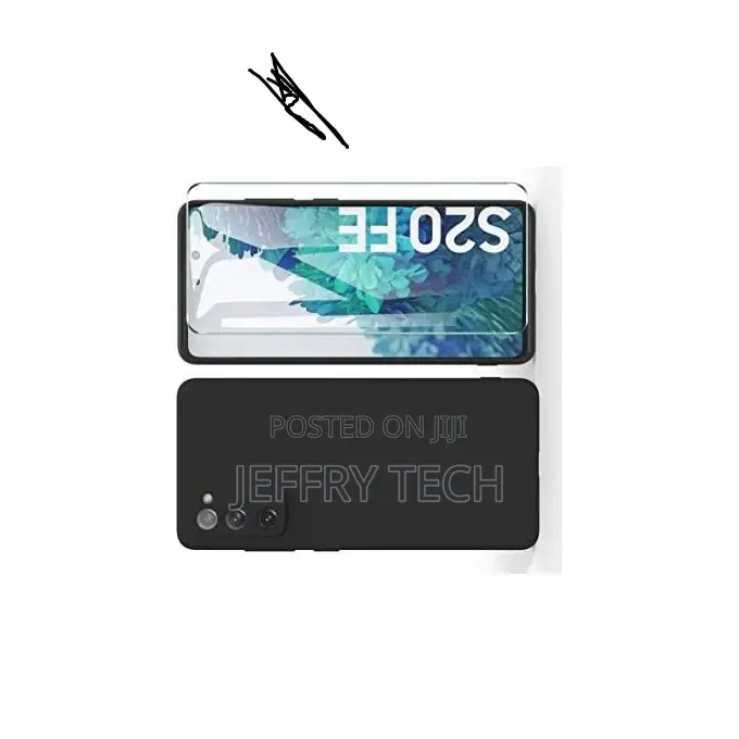 Silicone Case Compatible With Samsung Galaxy S20fe - Black