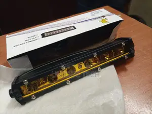 Universal Spotlight LED Light Bar Off 7inch Yellow Light