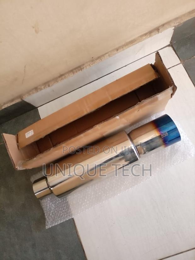 Original HKS Muffler Exhaust 4.0" Inch Outlet - thumbnail 2