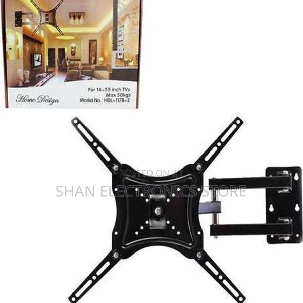 14 - 55 Inch Full Motion Swivel -Wall Mount TV Bracket,' - main view