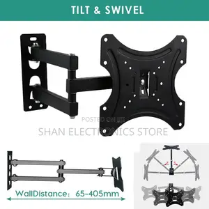 14-55 Inch Swivel Full Motion TV Tilt Wall Mount Bracket,.*