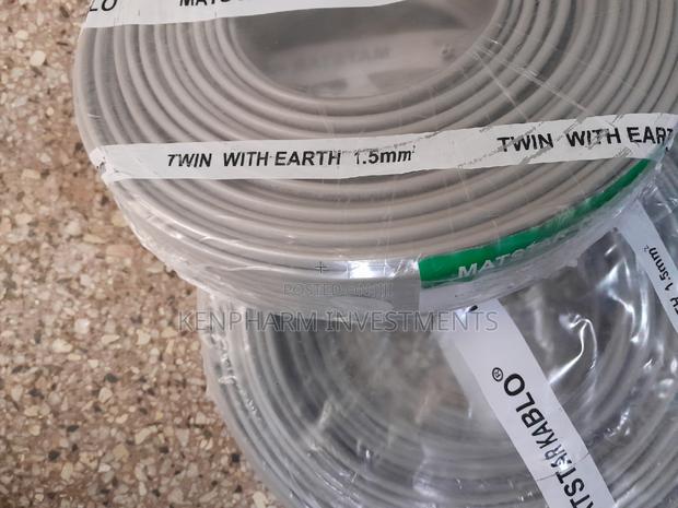 1.5mm Twin With Earth Cable For Lights