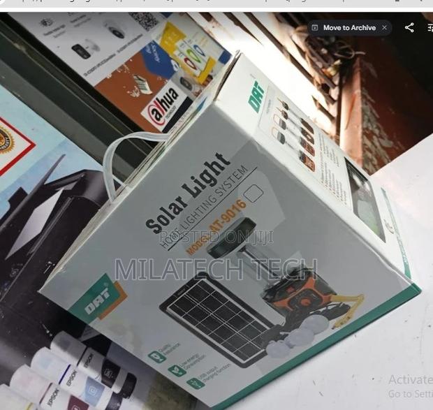 Affordable Dat AT-9016B Solar Lighting System - main view