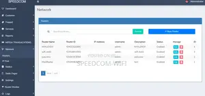 Iinternet Service Providers (ISP) Billing Management System