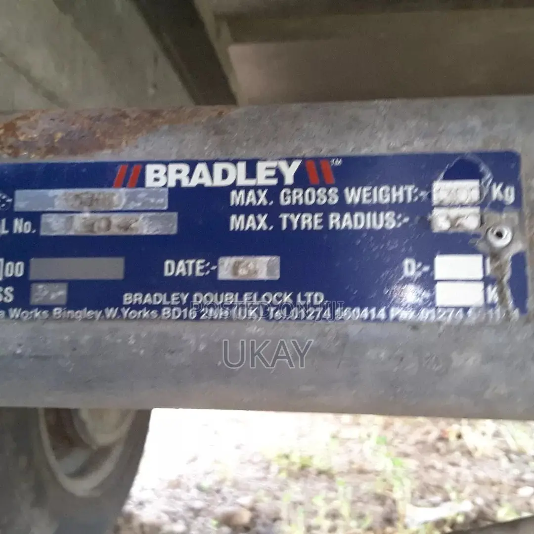 Bradley Flat Bed Trailer.