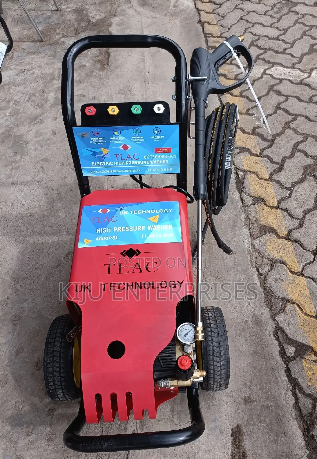 Tilac High Pressure Washer Machine Available Electric Driven