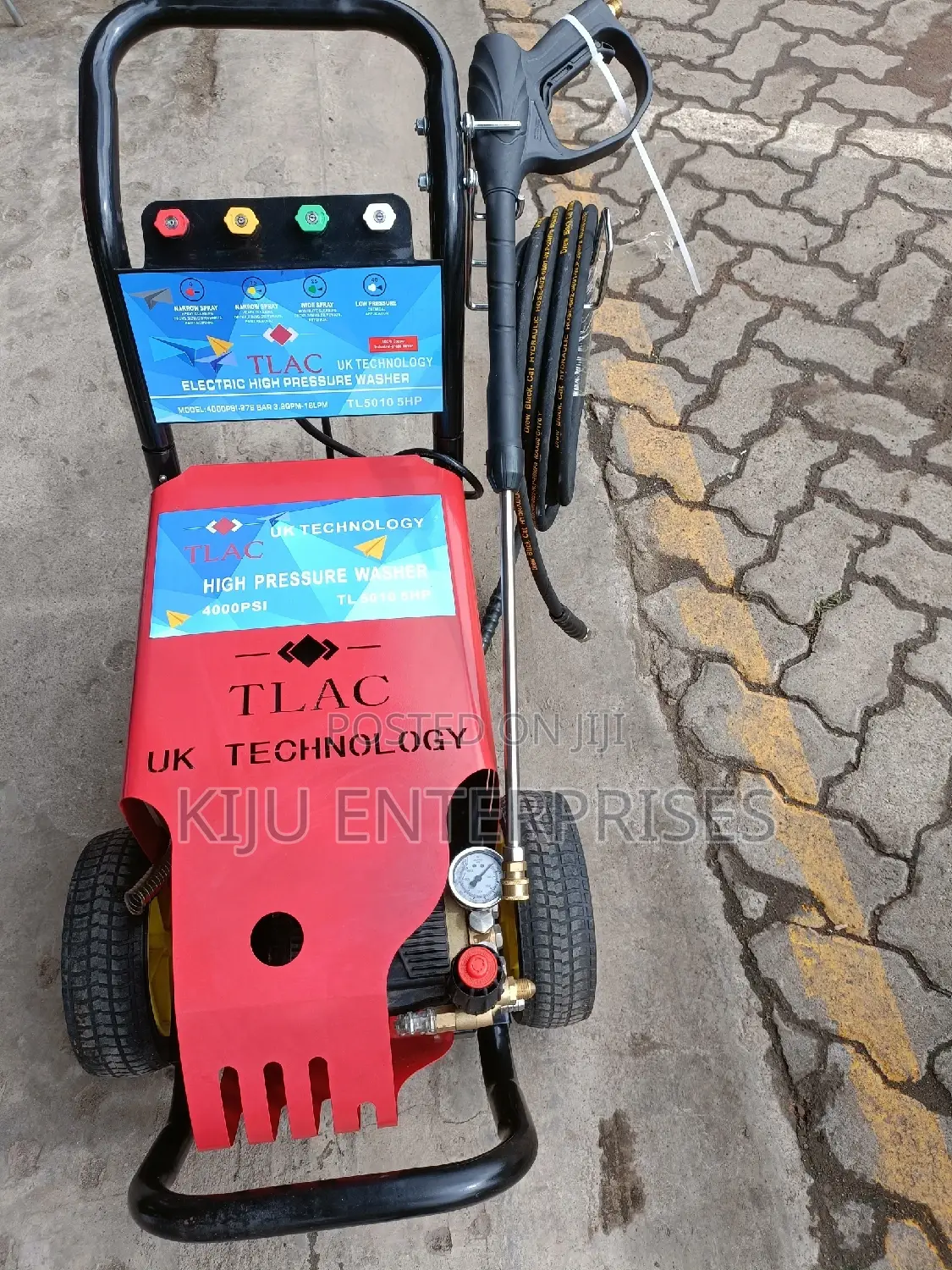 Tilac High Pressure Washer Machine Available Electric Driven