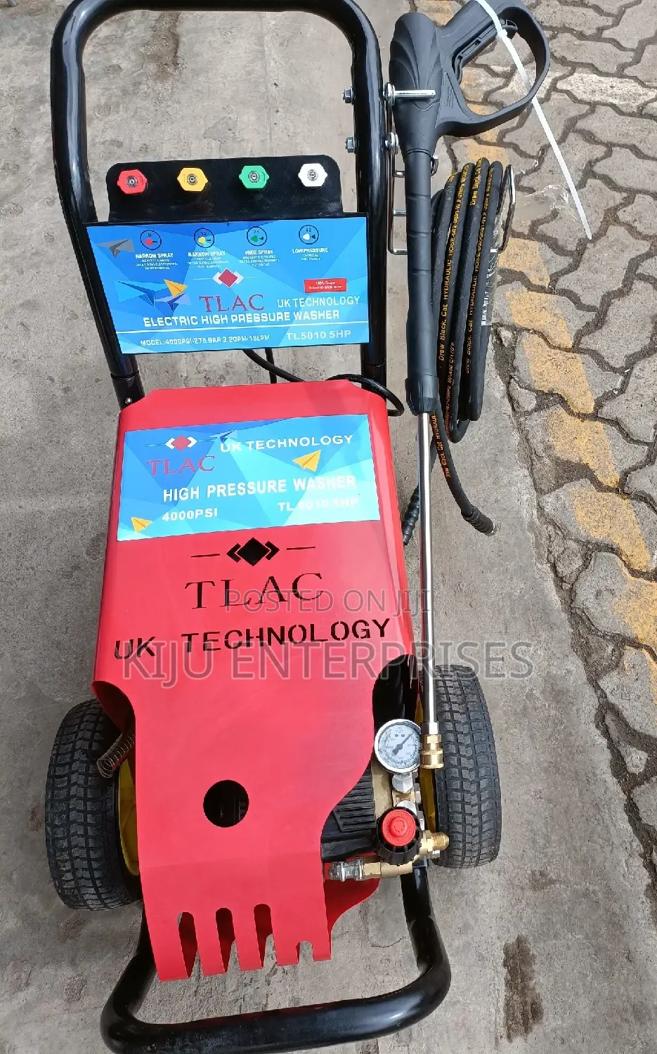 Tilac High Pressure Washer Machine Available Electric Driven