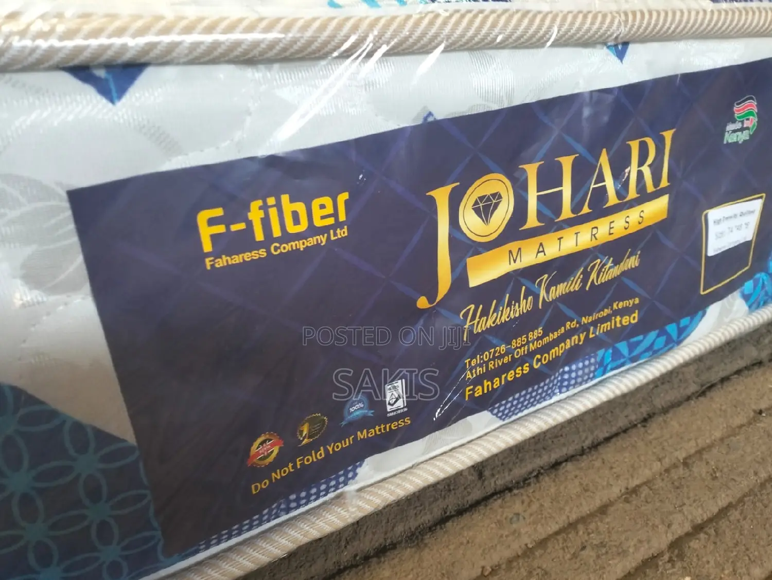 Usidanganywe! 8inch 5 X 6 Heavy Duty Quilted Mattresses