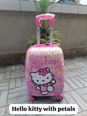 *Cartoon Themed Fibre Suitcase*
Zipper Closure Frame.