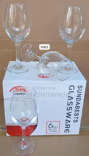 310 Ml Clear Quality Red Wine Glasses