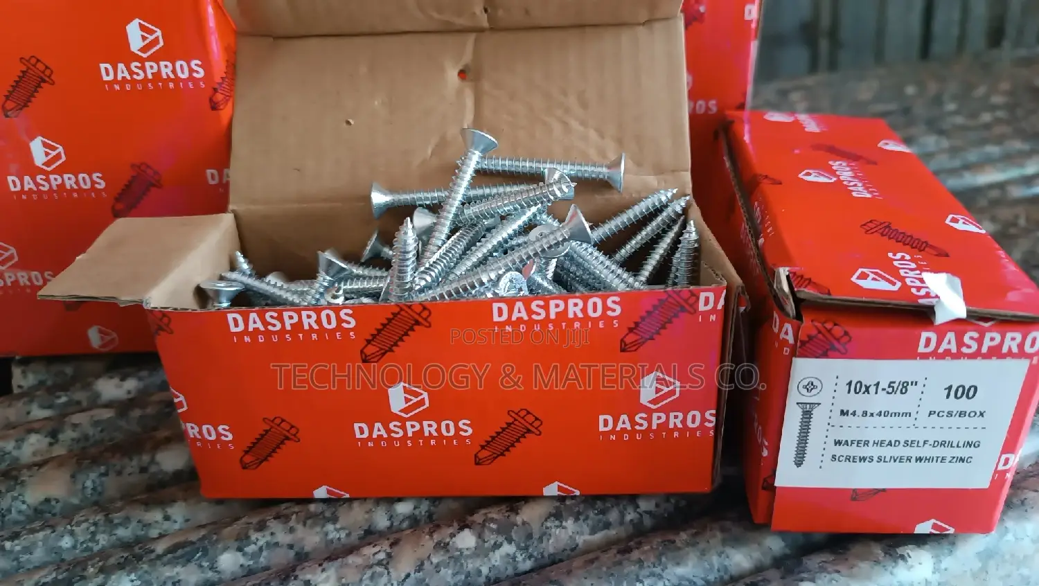 Wallplug Screws 40mm (100 PCS Per Pkt)