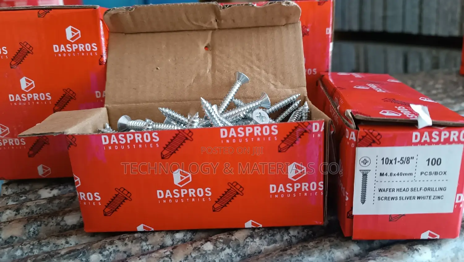 Wallplug Screws 40mm (100 PCS Per Pkt)