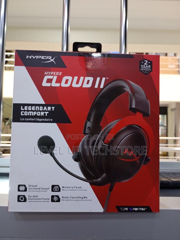 Hyper X Cloud 2 Wired Gaming Headset - New
