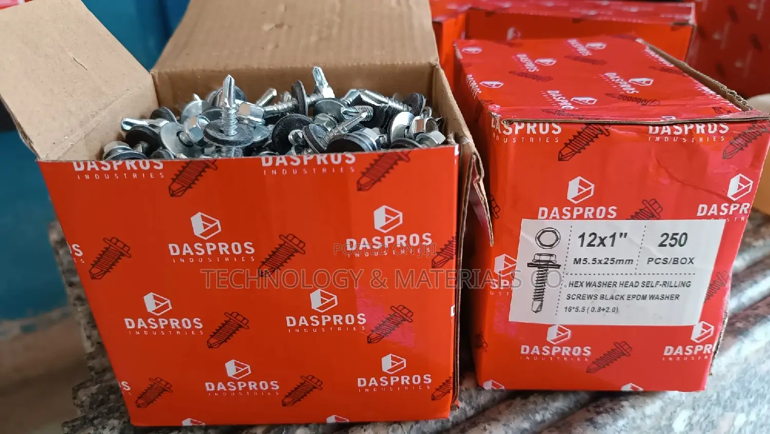 Greenhouse Roofing Screws 25mm (250pcs)