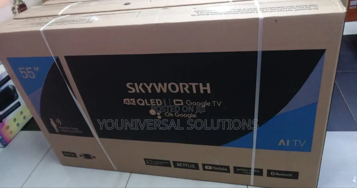 Skyworth 55" Qled Google Tv
