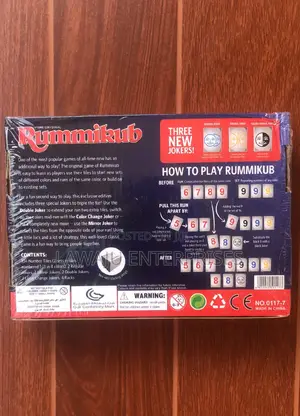 Classic Number Strategy Game-Rummikub