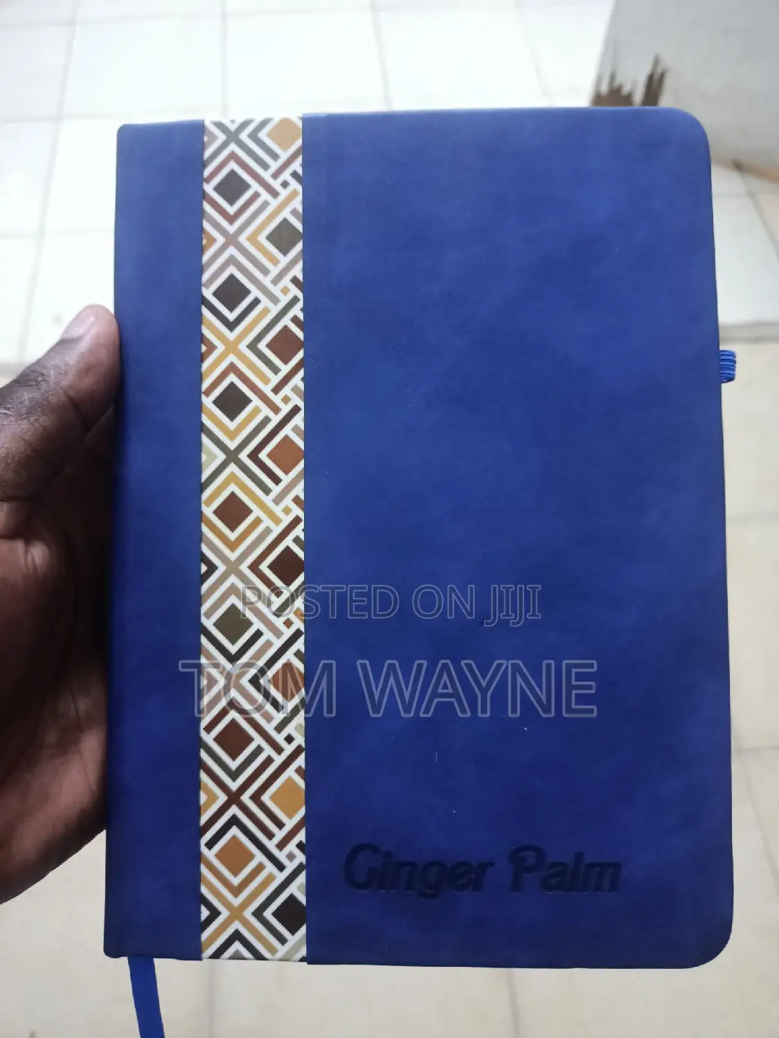 Leather Note Books With Patterns on Cover