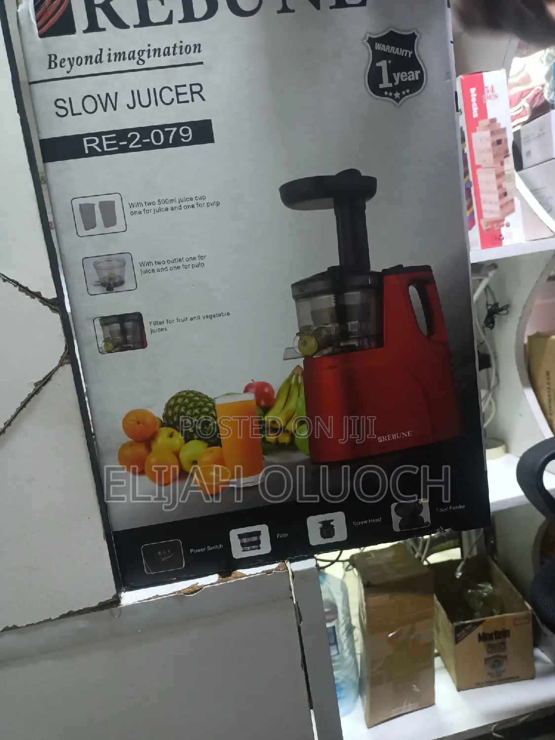 Rebune Slow Juicer