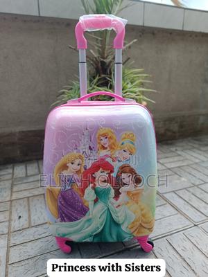 Cartoon Themed Fiber Suitcase - main view