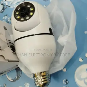 WIFI PTZ Camera.Rotating Bulb V380pro Bulb Camera
