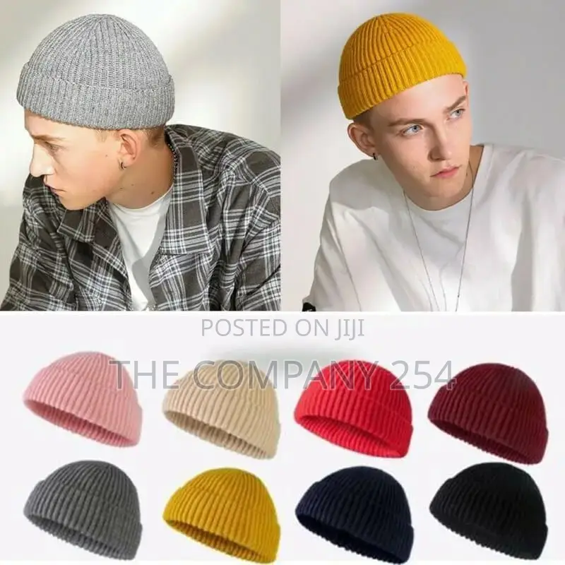 2025 Fashion Knitted Hats for Women Skullcap Men Beanie Hat