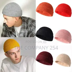2025 Fashion Knitted Hats for Women Skullcap Men Beanie Hat
