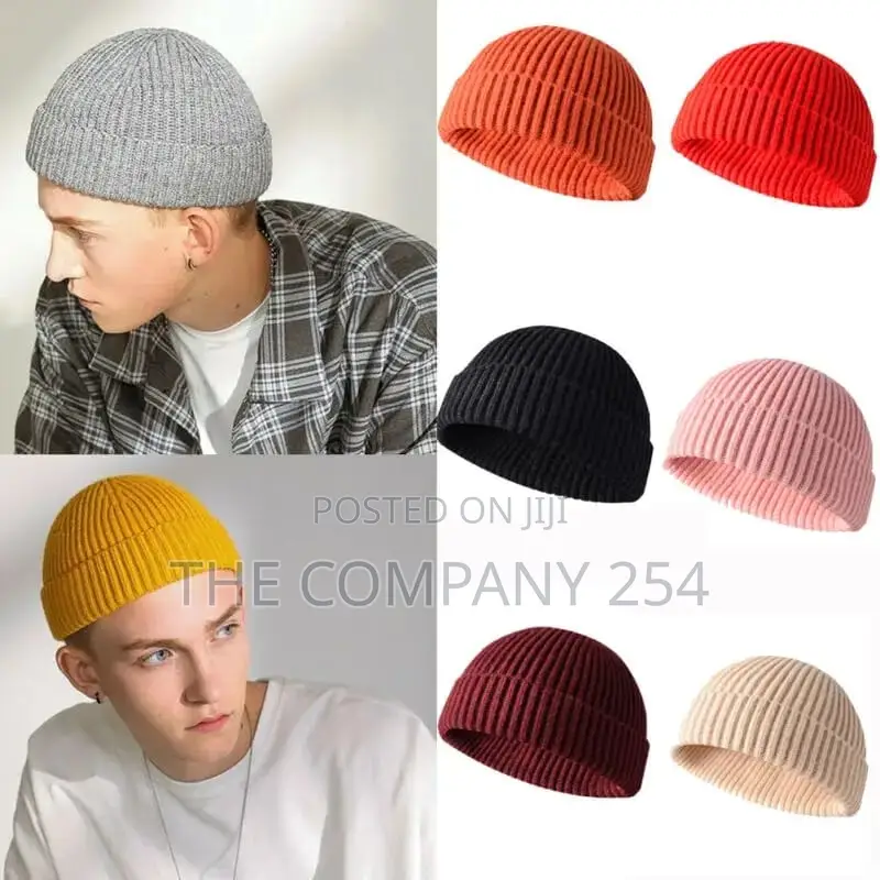 2025 Fashion Knitted Hats for Women Skullcap Men Beanie Hat