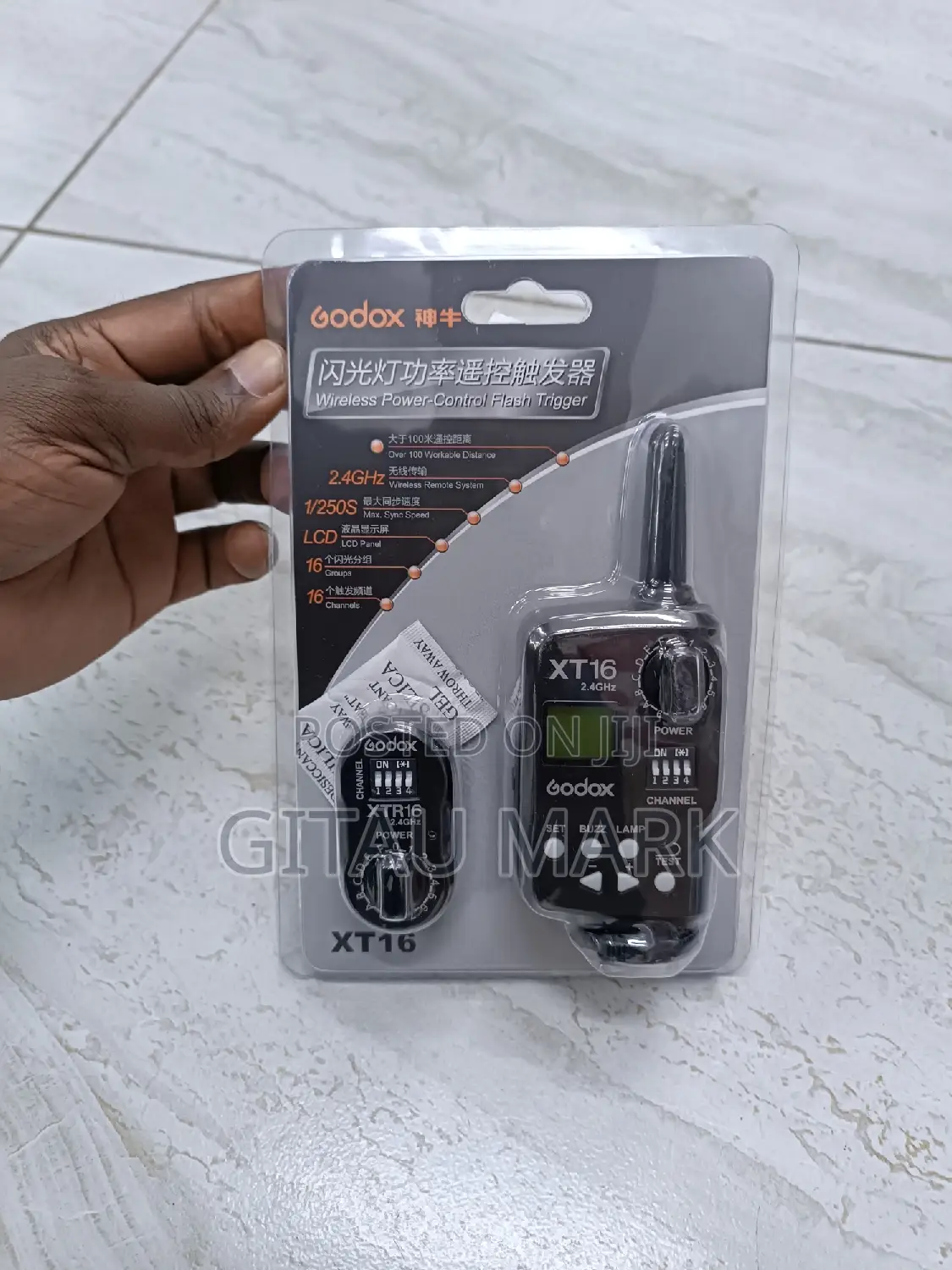 Godox XT-16 Wireless Flash Trigger 2.4ghz