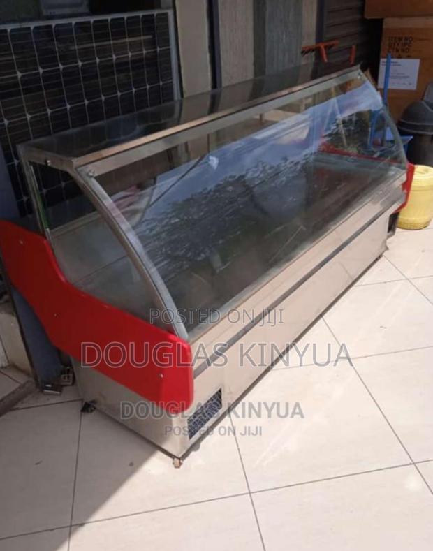 Meat Chiller Display.(Counter Meat Display).