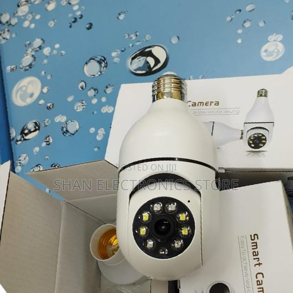 V380pro Bulb Camera Wifi PTZ Camera~Rotating Dual Lens Bulb-