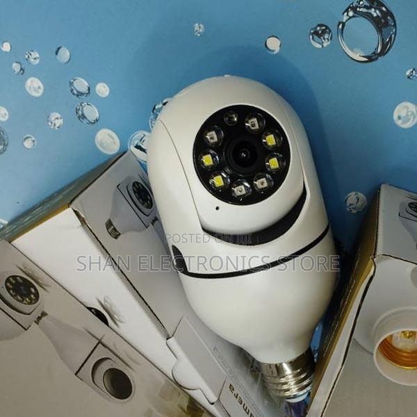 Bulb Rotating V380 Bulb PTZ Camera. Smart-2mp Wifi Smart Cam