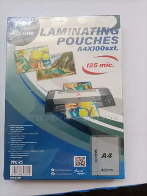 Accord Laminating Pouch A4, 125microns
