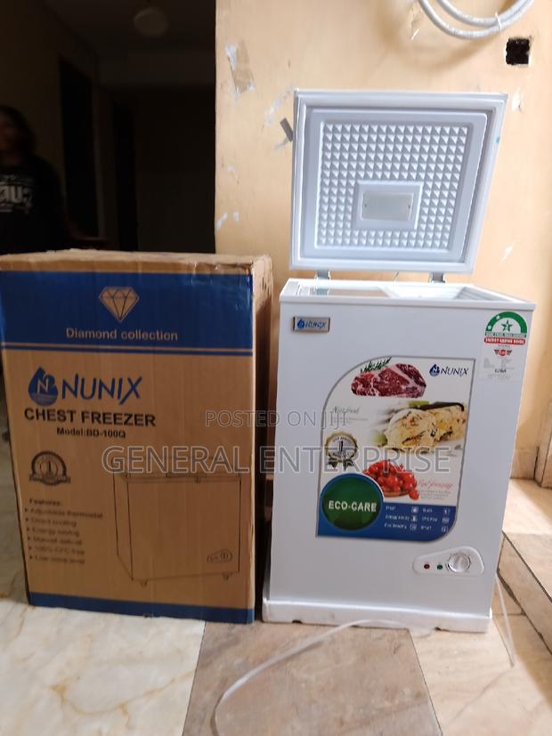 Freezer, Chest Freezer Nunix 100 Litres Deep Freezer - main view