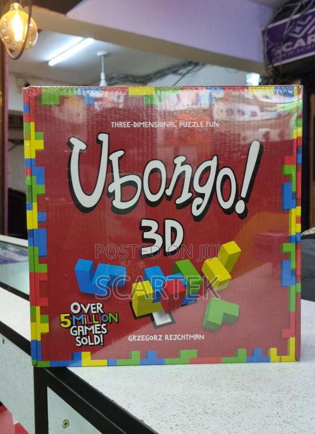 Ubongo 3D Family Board Game - main view