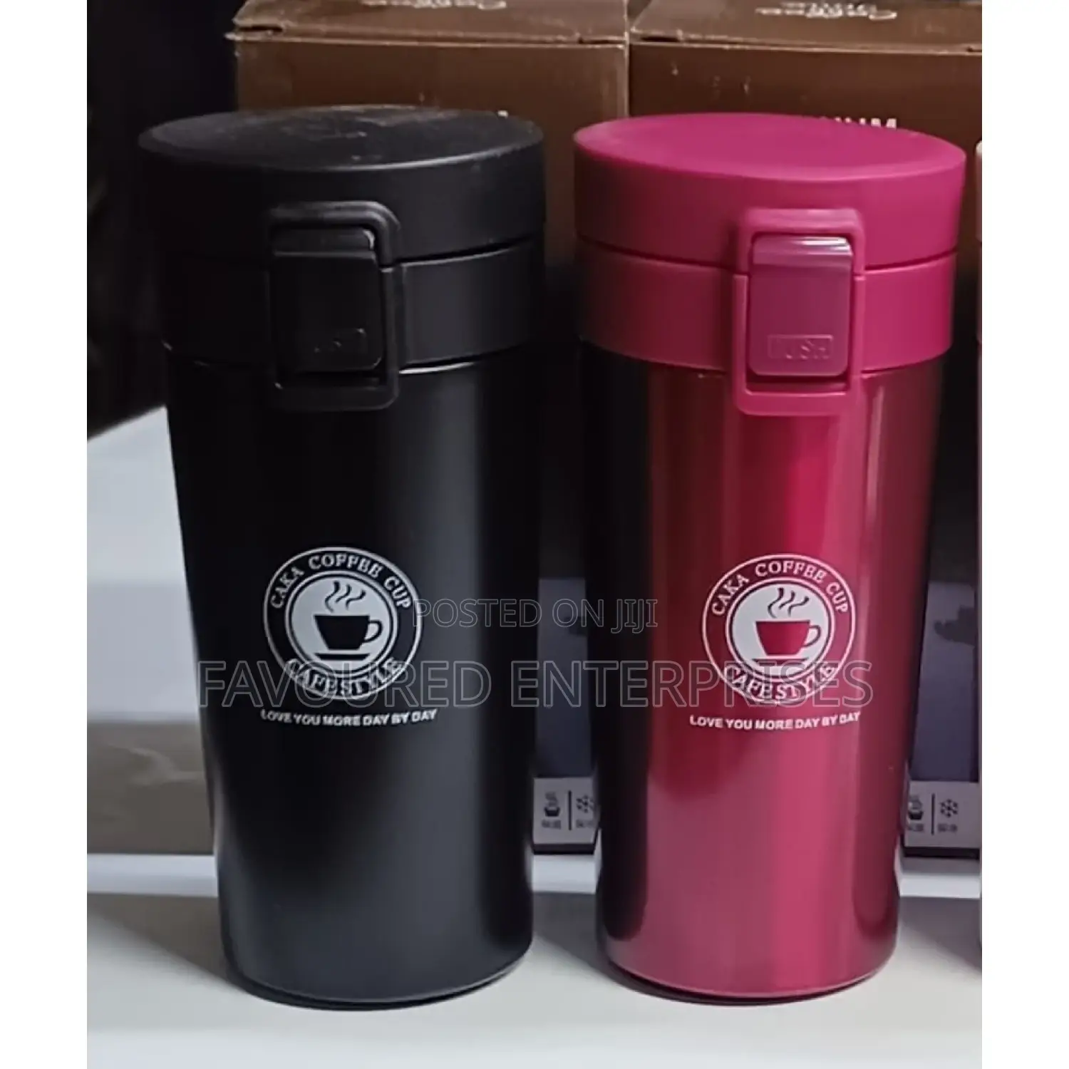 Thermos Cup Coffee Mug Home Office Travel -380ml